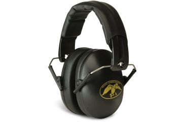 Image of Walkers Duck Commander Ultra Lightweight Folding Ear Muffs, Black GWP-YMFM2-DC