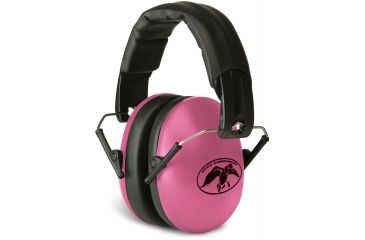 Image of Walkers Duck Commander Ultra Lightweight Folding Ear Muffs, Pink GWP-YMFM2PNK-DC