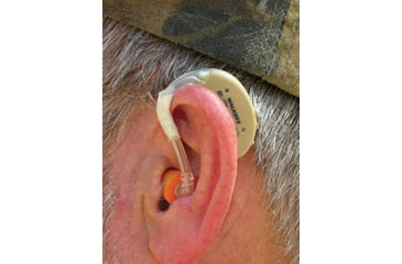 Image of Walkers Digital HD Power Elite Game Ear 50dB AFT Hearing Amplifier, 29 db NRR, Tan, WGE-XGE4B