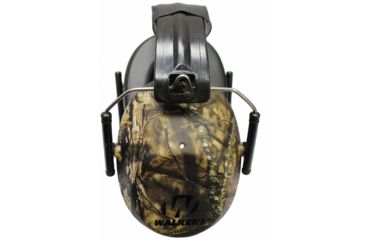 Image of Walkers Pro Low Profile Folding Earmuffs, Mossy Oak Camo, GWP-FPM1-CMO