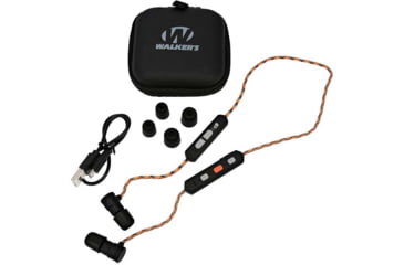 Image of Walkers Rope Hearing 29dB Enhancer, Black, GWP-RPHE-BT