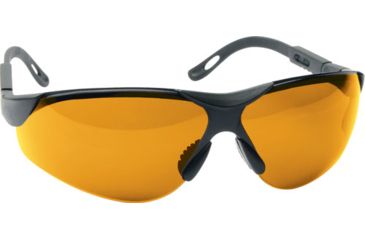 Image of Walkers Elite Sport Glasses, Black Frame, Amber Lenses, GWP-XSGL-AMB
