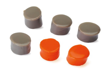 Image of Walkers Silicon Putty Ear Plugs, 32 dB NRR, Orange/Flat Dark Earth, 3 Pair, GWP-SILPLG-OFDE