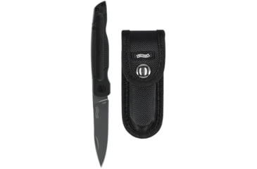 Image of Walther CSK Folding Knife, 2.7in, 440C, Spearpoint, Polymer Rubberized Handle, 5.0849-US