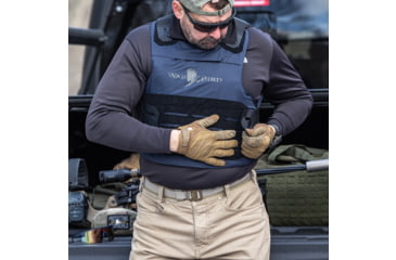 Image of War Bird Ghost Hawk Concealable Armor System with Hoss Level IIIA Ballistics, Navy, Large/Regular, BUSLH3ALRGHN