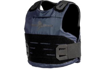 Image of War Bird Ghost Hawk Concealable Armor System with Hoss Level IIIA Ballistics, Navy, Large/Regular, BUSLH3ALRGHN