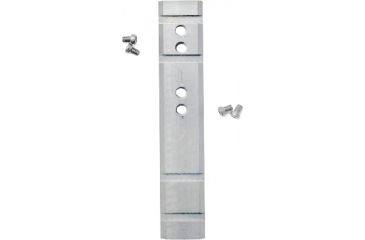 Image of Warne 1 Piece Steel Base Mount, Thompson Center Contender - Silver - M988S