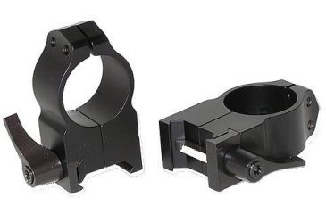 Image of Warne 1" Extra High Matte Quick Detach Rings 203LS