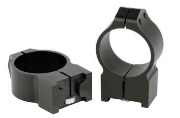 Image of Warne Maxima Steel Rings, 30mm, Ruger M77 &amp; Hawkeye Grooved Receiver, PA, Medium - Matte 14R7M