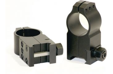 Image of Warne 1in Tactical Rings, Ultra High, Matte 604M
