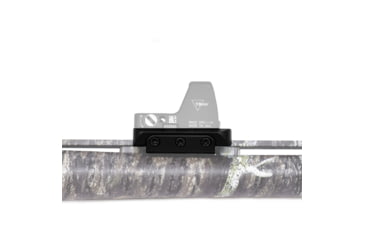 Image of Warne 6108M 6108M Red-Dot Shotgun Rib Reflex Mount Black Anodized