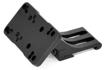 Image of Warne 6110MR Red Dot Riser, 45 Degree Offset, Right Hand, 6110MR