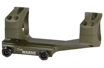 Image of Warne Gen 2 Extended Skeletonized 1in MSR Mount, Mil-Spec OD Green, XSKEL1OD