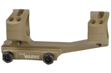 Image of Warne Gen 2 Extended Skeletonized 34mm MSR Mount, Dark Earth, XSKEL34DE