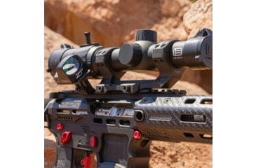 Image of Warne HyperLite MSR Mount, Matte Black, 30mm MSR Height, Black, 8551M