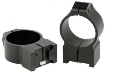 Image of Warne Maxima Steel Rings, 30mm, Ruger M77 &amp; Hawkeye Grooved Receiver, PA, High - Matte 15R7M