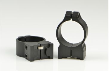 Image of Warne Maxima Steel Rings, 30mm, Ruger M77 &amp; Hawkeye Grooved Receiver, PA, Medium - Matte 14R7M