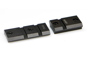 Image of Warne Maxima 2 Pc Steel Base for Winchester XPR SA/LA w/8-40 Screws,Matte, M916/954M