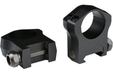Image of Warne Mountain Tech 7214M, 1 inch, High Matte Scope Mount Rings, 7202M