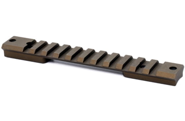 Image of Warne Mountain Tech Tactical Rail for Remington, Short Action, 20MOA, Burnt Bronze, 7673BB-20MOA