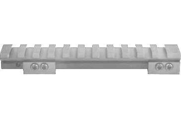 Image of Warne Ruger 1 Pc Aluminum PC9, PC40, Mini-14 Ranch Rifle, 77/22, 77/44, 30 - Silver Finish A971S