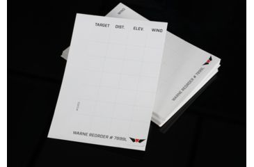 Image of Warne Skyline One piece Precision Mount Data Card Label Refills, 50pk, 7899L