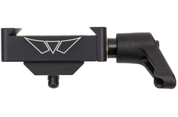Image of Warne Swivel Stud Style Bipod ARCA Rail Adapter, Black, 7956M