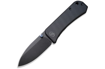 Image of We Knife Co Ltd Banter Linerlock Black Folding Knife, 3 black stonewash finish CPM S35VN stainless blad, Black G10 handle, 2004B