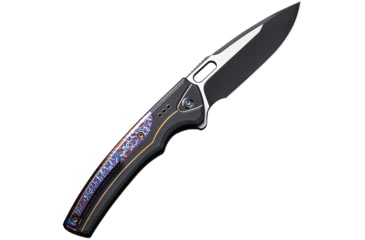 Image of We Knife Co Ltd Exciton Button Lock Flame
