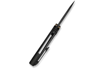 Image of We Knife Co Ltd Weknife Micro Trogon Thumb Stud Knife Black Titanium Handle - WE24043-1
