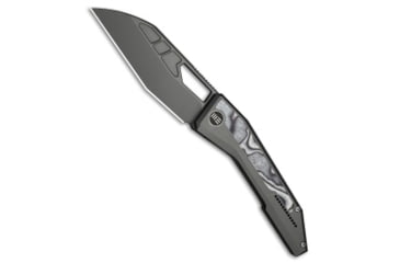 Image of We Knife Co. WE Knife Co. Inceptus Knife Dark Gray Ti + Black/White G-10 3.6" Gray SW, Black/Gray, Bohler M390, adult, BHQ-230709