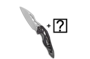 Image of We Knife Co. WE Knife Co. Isham Arrakis Folding Knife 906F + Mystery CIVIVI Knife, Black/Blue/Gray, Bohler M390, adult, BHQ-131780