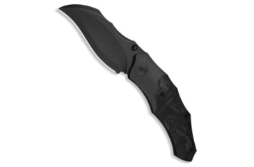 Image of We Knife Co. WE Knife Co. Orc Boss Liner Lock Knife Shredded CF/Black Ti 3.8" Black SW, Black, CPM 20CV, adult, BHQ-219626