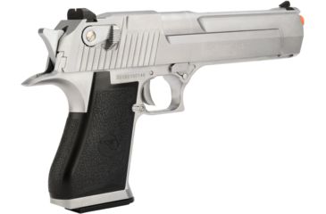 Image of WE-Tech Desert Eagle .50 AE Full Metal Gas Blowback Airsoft Pistol by Cybergun, Silver, Medium, 090510 / CG-DE0101