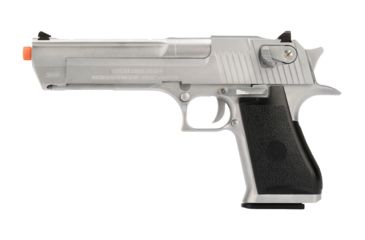 Image of WE-Tech Desert Eagle .50 AE Full Metal Gas Blowback Airsoft Pistol by Cybergun, Silver, Medium, 090510 / CG-DE0101