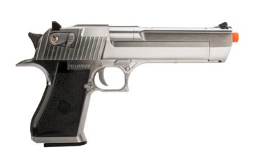 Image of WE-Tech Desert Eagle .50 AE Full Metal Gas Blowback Airsoft Pistol by Cybergun, Chrome, Medium, 950507/CG-DE0102
