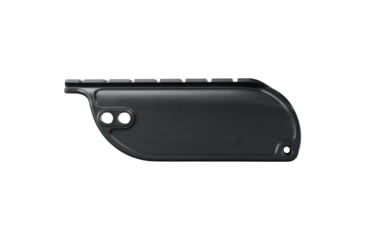 Image of Weaver No Gunsmith Shotgun Saddle Mount, Black - Mossberg 500 - 48341