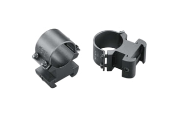 Image of Weaver Sure Grip Windage Adjustable Rings - 1in, Extra High, Matte Black 49145