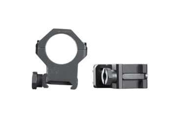 Image of Weaver Tactical Four Hole Picatinny X-High 1in., Black Matte 99513