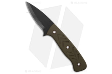 Image of Wenger Blades Companion Fixed Blade Knife, 2.75in, CPM 3V, Drop Point Blade, G-10, OD Green Handle, OD Green/Black, 7.00 inch, BHQ-203306