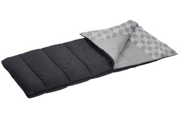 Image of Wenzel Cascade 5 20-Degree Sleeping Bag, Charcoal/Gray, 39 in X 80 in 7427319