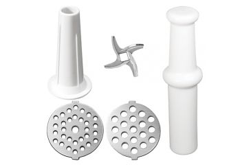 Image of Weston Products N.5 Electric Meat Grinder and Sausage Stuffer, 500 watt, 82-0301-W