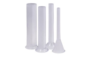 Image of Weston Products Vertical Sausage Stuffer - Stainless Steel - 5 lb Capacity, Black 73-0501-W