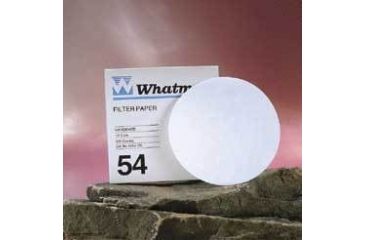 Image of Whatman Grade No. 54 Quantitative Filter Paper, Low Ash, Whatman 1454-070 Filter Circles