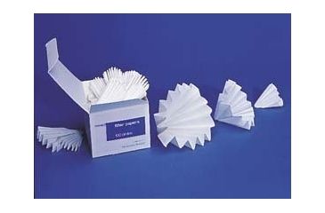 Image of VWR Grade 313, Pack of 100, Fluted Circles, Folded, Qualitative, 28333-123