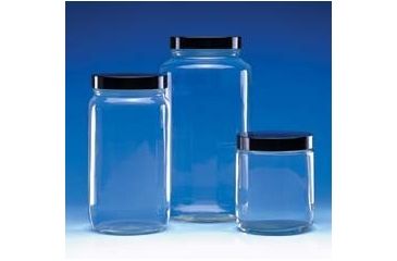 Image of Wheaton Bottle Wm Safety CS12 8OZ 216627 Bottle Wm Safety CS12 8OZ