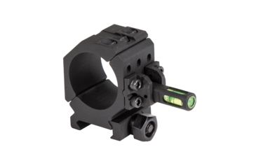 Image of Wheeler Engineering Picatinny Rail Scope Rings, 1in, High, Black, 1099903