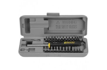 Image of Wheeler Engineering 26-Piece Space-Saver Screwdriver Set, Black/Yellow, 664507