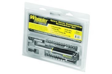 Image of Wheeler Engineering 26-Piece Space-Saver Screwdriver Set, Black/Yellow, 664507