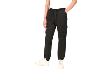 Image of White Duck Cargo Stretch Jogger Pants - Mens, Black, Large, WD-JPC-BL-03